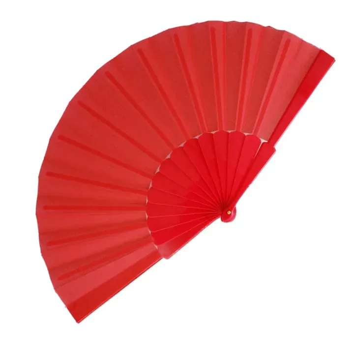 Hand fan plastic  polyester - LT90522 (N0021)